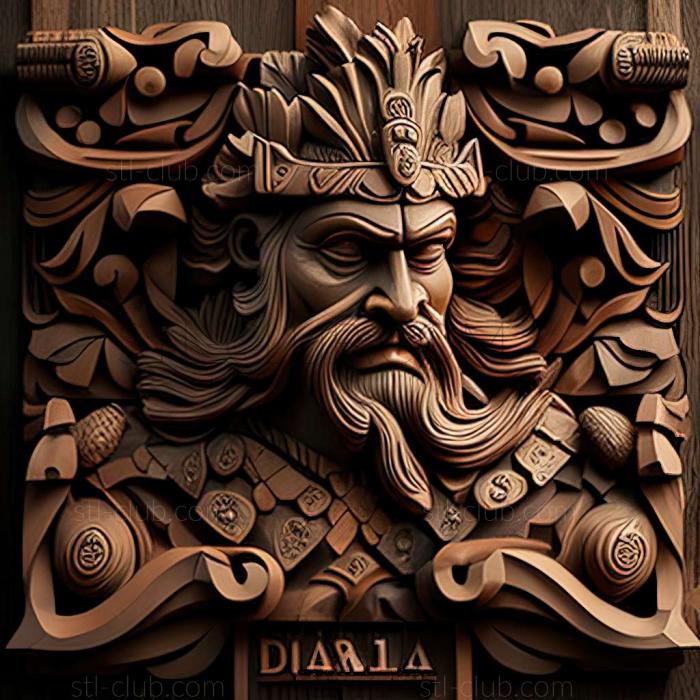 3D model Dagda in Latvia (STL)